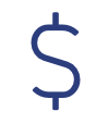 Dollar sign icon
